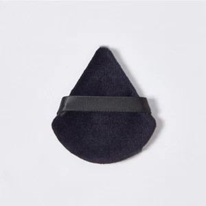 Mini Triangle Velvet Powder Puff Beauty Face Makeup Sponge Soft Cotton Pads - Picture 1 of 20