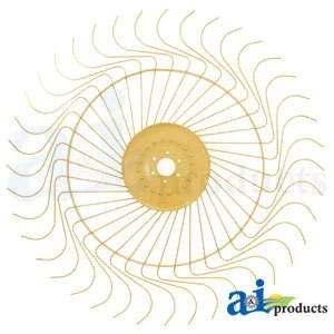 Rake Wheel Compatible w/Tonutti Bush Hog Frontier John Deere Equipment - Image 1 of 4