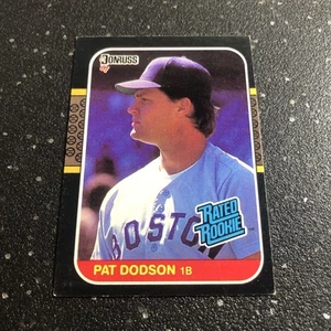 Pat Dodson RC 1987 Donruss Baseball #44 MLB Boston Red Sox 1B - Picture 1 of 2