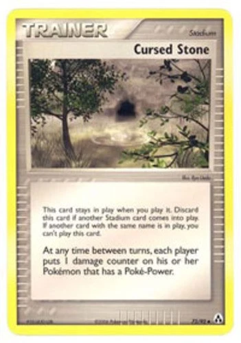 Cursed Stone - 72/92 - Uncommon NM, English Pokemon EX Legend Maker - Image 1 of 1