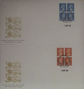 G.B. 1993 1st & 2nd class panes on two Royal Mail First Day Cover, Manchester - Picture 1 of 1