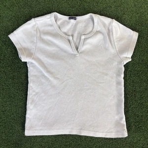 Brandy Melville Periwinkle Kurzarm Crop Top (One Size) Top Zustand - Bild 1 von 8