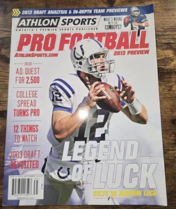 2013 Athlon Sports NFL Pro Football Preview Issue Season Magazine - Picture 1 of 3