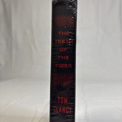 Tom Clancy Teeth Of The Tiger Book Putnam Signed, Sealed Slip Case Foto 1 de 4