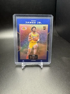 2024-25 Panini Select Bronny James JR. Score Select Throwback Blue Rookie RC /75 - Picture 1 of 2