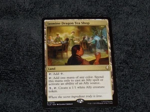 MTG Jasmine Dragon Tea Shop x1 Rare Avatar: The Last Airbender NM Low S&H Land - Picture 1 of 1
