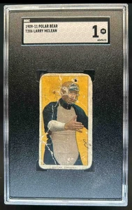1909-11 Polar Bear T206 Larry McLean SGC 1 - Picture 1 of 2