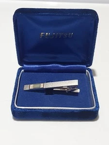 Mens Tie Bar Fujitsu Computer Chip - Picture 1 of 4