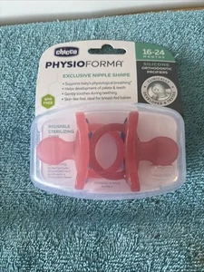Chicco PhysioForma 100% Soft Silicone One Piece Pacifier for Babies 16-24 Months - Picture 1 of 2