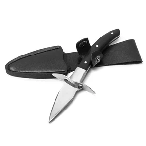 ✅Coltello Apri Ostriche Professionale ✅Coltello per Ostriche con Manico in Legno - Foto 1 di 12