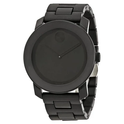 Movado Bold Large Black Dial Black TR90 Composite Men's Watch 3600047 - Image 1 of 4
