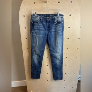 Black Orchid Denim Blue Moon Cut 1236 Straight Leg Jeans 28 - Picture 1 of 7