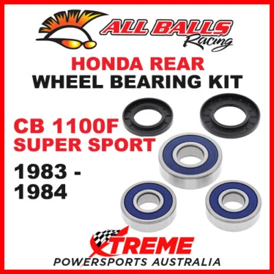 All Balls 25-1358 Honda CB1100F Super Sport 1983-1984 Rear Wheel Bearing Kit - Image 1 of 2