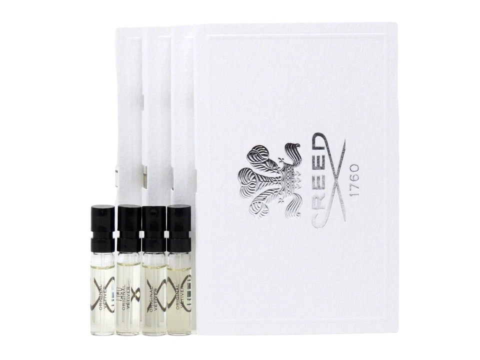 CREED ORIGINAL VETIVER EDP 1,7 ml 0,057 fl oz x 4 viales de muestra en spray de colonia Foto 1 de 1