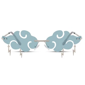 Occhiale da Sole Lente Libera Stile Tuono e Nuvole Protezione UV 100% - Imagen 1 de 12