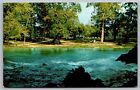 Main Boil Big Spring State Park Van Buren Missouri River Rapids Vng Unp Postcard