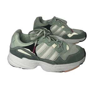 Adidas YUNG 96 J ‘Ice Mint’ Green Athletic Shoes Sneakers F35272 Women’s 5 1/2 - Picture 1 of 7