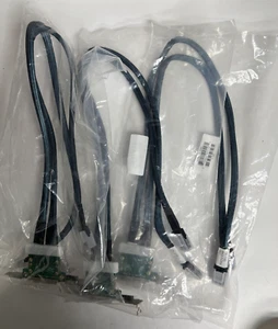 3x Super Micro CBL-0168L MiniSAS 2 Ports Low Profile Cable - Picture 1 of 5