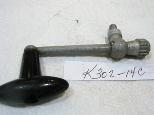 Garcia Mitchell 302 306 reel handle torpedo knob no spacer shm works frozen knob - Bild 1 von 8