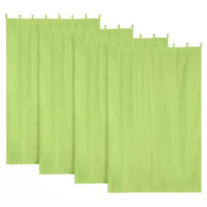 54"x84" Outdoor Curtain Panel Drape UV30+ Patio Pergola Porch Pavilion 4 Pack - Picture 1 of 6