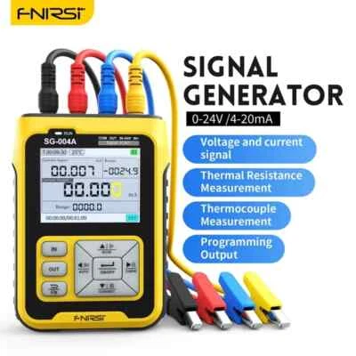 FNIRSI SG004A Signal Generator 4-20mA Thermocouple Thermal Resistance Calibrator - Image 1 of 4