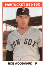 1987 Pawtucket Red Sox TCMA #23 Rob Woodward