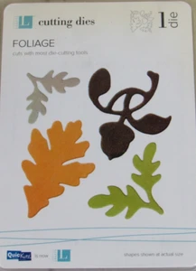 QuicKutz/Lifestyle Crafts Foliage 4x4, 1 Cutting Die Set DR0196 - Picture 1 of 2