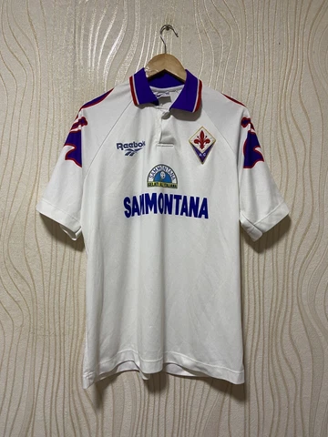 FIORENTINA 1995 1996 AWAY FOOTBALL SHIRT SOCCER JERSEY REEBOK see measurements Cover