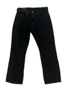 Gap 1969 Jeans Mens 36 x 32 Faded Black Standard Straight Fit Dark Wash Denim - Picture 1 of 7