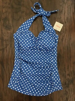 RUBY RIBBON RIVIERA TANKINI TOP #1743 ¡NUEVO! Foto 1 de 3