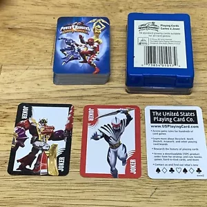 Mighty Morphin Power Rangers 54 Dino Thunder Mini Playing Card Set Instructions - Picture 1 of 12