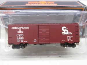 MTH-#85-74046-CHESAPEAKE & OHIO-40' BOXCAR #4450-HO SCALE - Picture 1 of 5