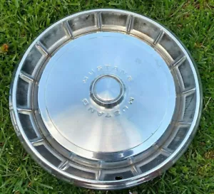 VINTAGE 1971-1973 FORD MUSTANG WHEEL COVERS HUB CAPS Set oF 4 VTG 71 72 73 VG - Picture 1 of 9