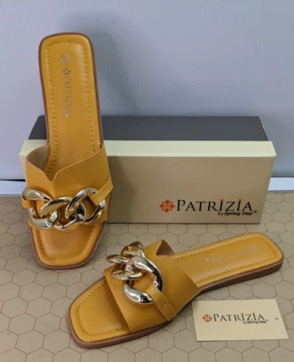Patrizia by Spring Step Barbee - Y Yellow Womens Sandals Size US 7 EU 38 UK 4.5 - Image 1 of 4