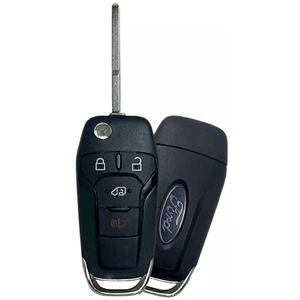 Orginal OEM Factory Ford Transit Van Flip Key Uncut Blade Flip Keyless Remote - Picture 1 of 3