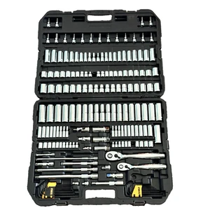 DEWALT DWMT72628 188-Piece Mechanics Socket Set 1/2 1/4 Drive Case Direct Torque - Picture 1 of 24