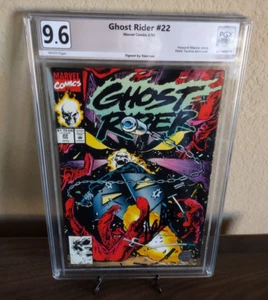GHOST RIDER #22 9.6 SIGNED STAN LEE - Picture 1 of 4