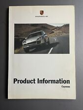 2003 Porsche Cayenne SUV Product Information Book - RARE!! Awesome L@@K