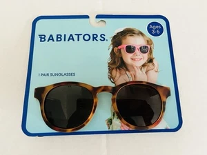 BABIATORS Sunglasses Tortiouse Brown Infant/Toddler Ages 3-5 UV Protection NEW - Picture 1 of 2