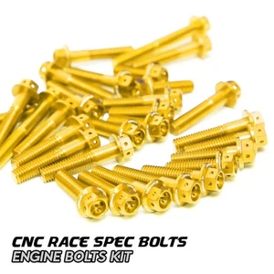 22 CNC Engine Stator Crankcase Cover Bolts For Honda CBR954RR 2002-2003 - Picture 1 of 9