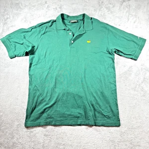 Masters Collection Augusta National Green Pima Cotton Polo Shirt XL Golf - Picture 1 of 10