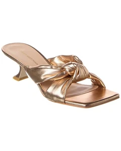Stuart Weitzman Playa Knot Leather Sandal Women's - Picture 1 of 10