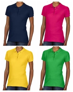 Gildan Damen Polo Shirt Sport Polohemd Poloshirt S M L XL XXL - Bild 1 von 9