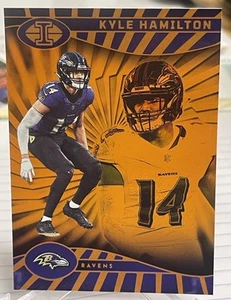 Kyle Hamilton 2024 Panini Illusions #9 Orange Trophy Ravens Football Card - Picture 1 of 2
