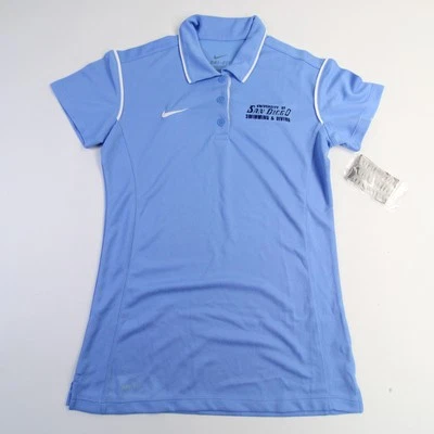 Nuevo polo para mujer San Diego Toreros Nike Dri-Fit azul claro Foto 1 de 4
