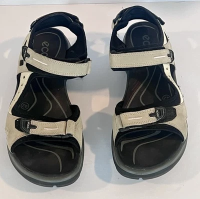 Ecco Yucatan Outdoor Offroad Sandals Women's  Size 42 Light Tan/Pink ￼ - Image 1 of 4