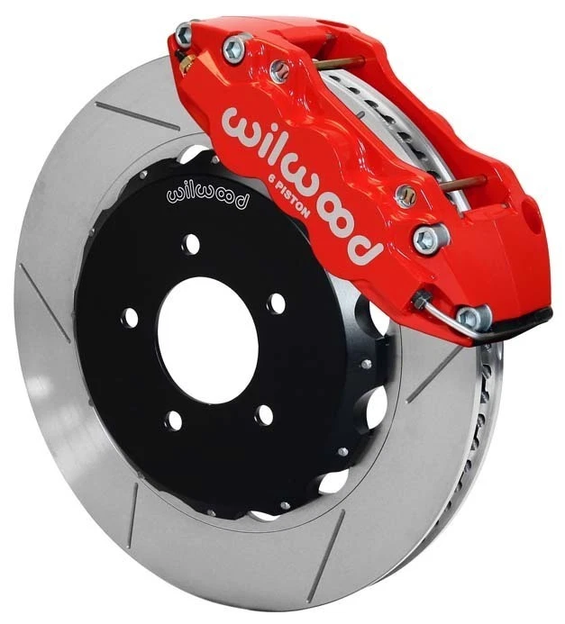 KIT FRENO DISCO WILWOOD,DELANTERO,99-06 BMW E46,320i,323i,325i,328i,330i,14",ROJO Foto 1 de 1