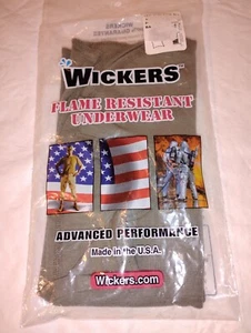 Wickers Mens Bottom Flame Resistant Underwear Briefs One Size Fits All Sm/Med/Lg - Picture 1 of 4