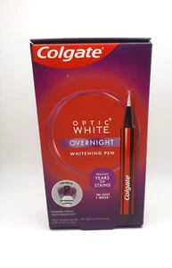 Colgate Optic White Overnight Teeth Whitening Pen Brand New .08 FL Oz Exp 2025 - Picture 1 of 3