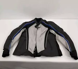 Triumph Falcon Leather Nylon Hard Shell Motorcycle Riding Jacket Men’s 46/56 - Picture 1 of 19